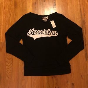 Modern Lux long sleeve black top